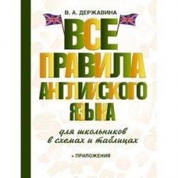 Все правила английского языка для школьников в схемах и таблицах