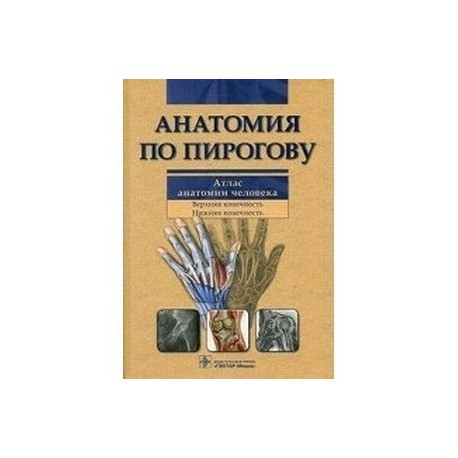 Анатомия по Пирогову. Атлас анатомии человека. В 3 томах. Том 1. Верхняя конечность. Нижняя конечность (+ CD-ROM)