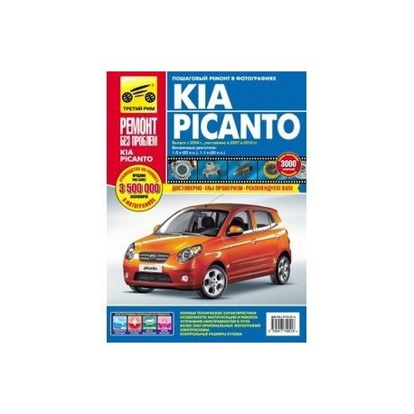 Kia Picanto. Выпуск с 2004 г., рестайлинг в 2007 и 2010 гг. Пошаговый ремонт в фотографиях