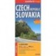 Чехия и Словакия. Ламинированная карта. Czech Republic. Slovakia. 1:600 000
