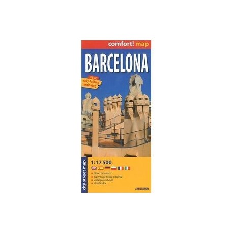 Барселона / Barcelona  City Street Map