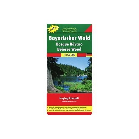 Баварский лес. Карта / Bavarian Forest