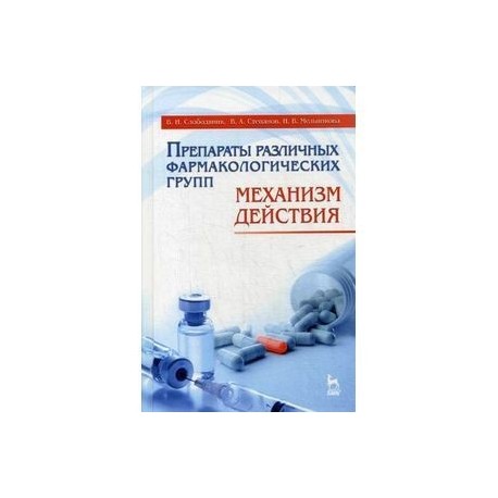 Препараты различных фармакологических групп. Механизм действия