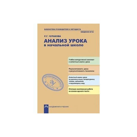 Аспектный анализ урока в начальной школе