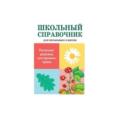Растения: деревья, кустарники, травы