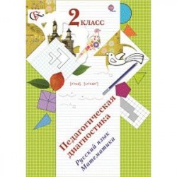 Педагогическая диагностика. 2 класс. Русский язык, математика. Комплект материалов