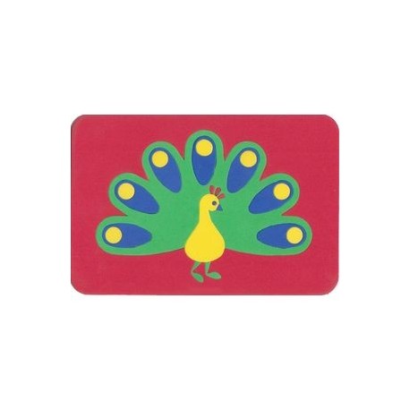 Павлин (мягкие пазлы)