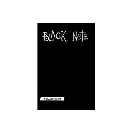 Black Note. Креативный блокнот с черными страницами