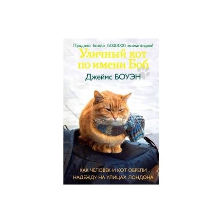 Уличный кот по имени Боб. Как человек и кот обрели надежду на улицах Лондона