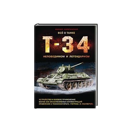 Все о танке Т-34. Непобедимом и легендарном