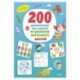200 увлекательных игр и заданий на развитие интеллекта на каждый день. 3-6 лет