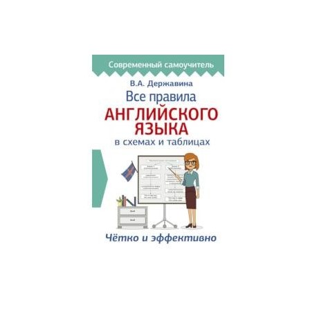 Все правила английского языка в схемах и таблицах