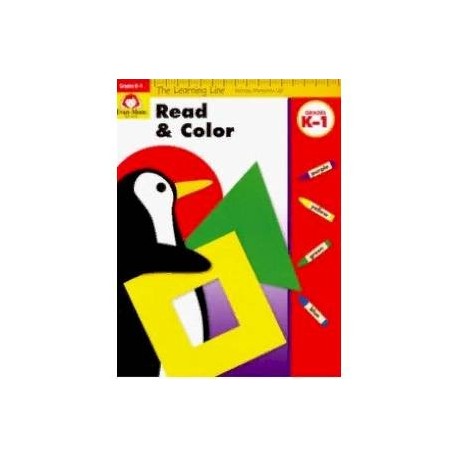 The Learning Line Workbook. Read and Color, Grades K-1