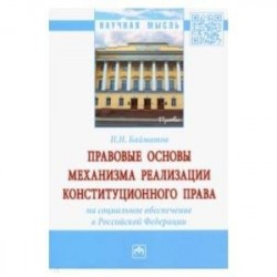 Правовые основы механизма реализации конституционного права на социальное обеспечение в РФ