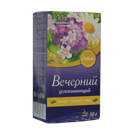 Чайный напиток Вечерний успокаивающий. 50 г