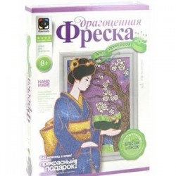 Драгоценная фреска 'Цветы сакуры'