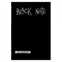 Black Note. Креативный блокнот с черными страницами