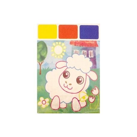 Акварель для самых маленьких 'Овечка'