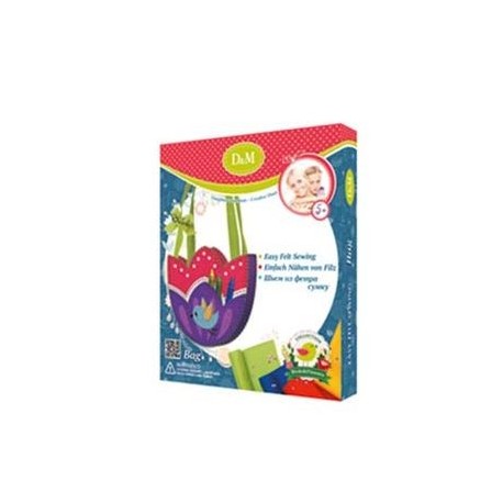 Набор для создания сумочки из фетра 'Цветы и Птицы'