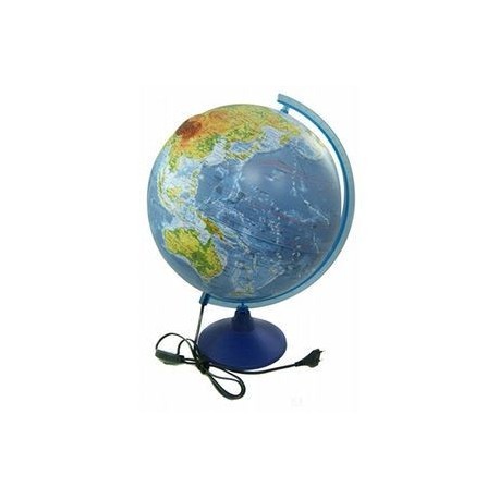 Физическо-политический глобус Земли, рельефный d-320 мм. (Ке013200233)