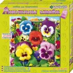 Картина-декор 'Анютины глазки'