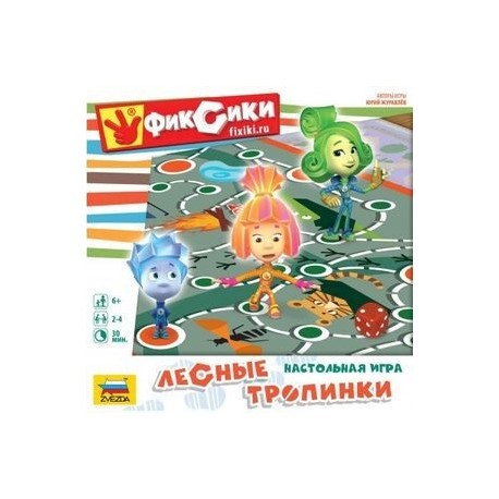 Настольная игра 'Фиксики. Лесные тропинки' (8932)