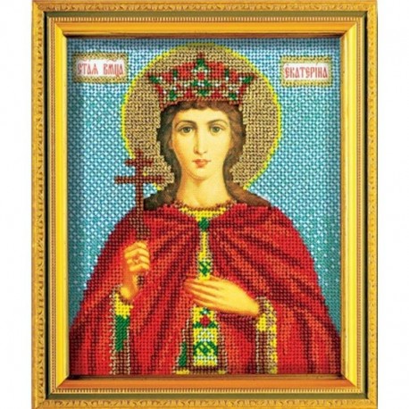 «Светлица» набор для вышивания бисером 8706М «Св. Екатерина»