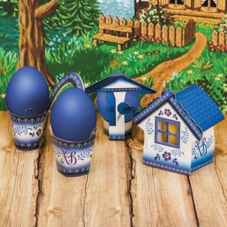 Пасхальный набор для украшения яиц 'Деревенька'