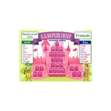 Таблица-плакат 'Саморепетитор. Французский язык. Начальный уровень'