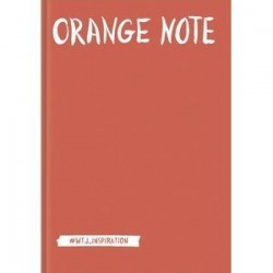 Orange Note. Творческий блокнот с флуоресцентными страницами