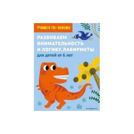 Развиваем внимательность и логику. Лабиринты: для детей от 6 лет