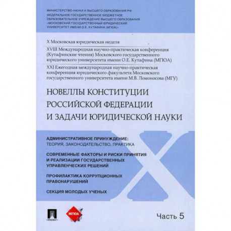 Новеллы Конституции Российской Федерации и задачи юридической науки