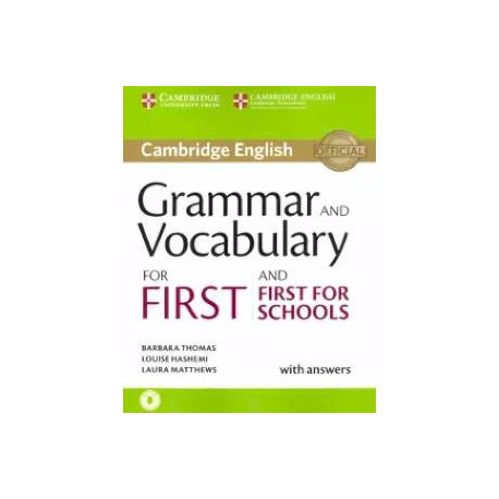 Gram and Vocabulary for First/FirstSchBk w/ans.Aud