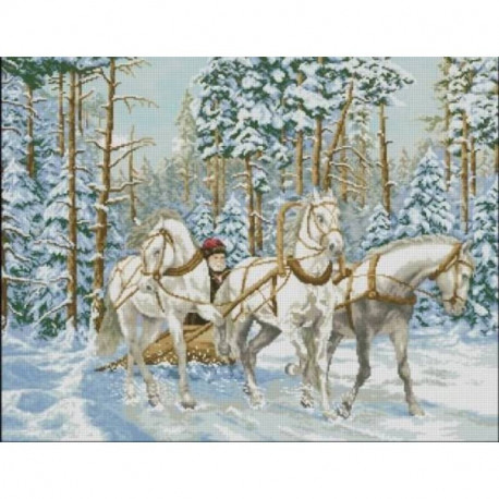 Набор для вышивания крестом № S8050 65x81см