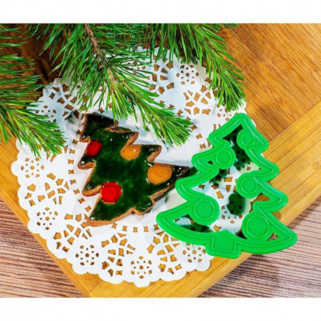 Форма для вырезки теста Леденцовая фабрика «Ёлочка»