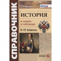 История 5-11 клсс. В схемах и таблицах