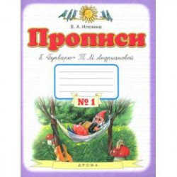 Прописи. 1 класс. Тетрадь к 'Букварю' Т. М. Андриановой. В 4-х тетрадях. Тетрадь №1