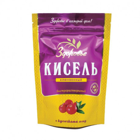 Клюквенный порошковый кисель, 150 г