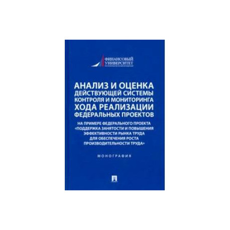 Анализ и оценка действующей системы контроля и мониторинга хода реализации федеральных проектов