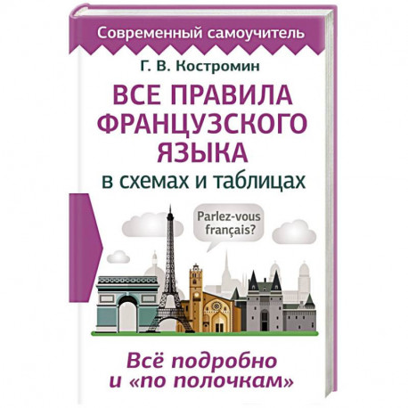 Все правила французского языка в схемах и таблицах