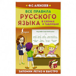 Все правила русского языка в схемах и таблицах