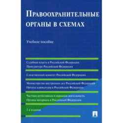 Правоохранительные органы в схемах. Учебное пособие