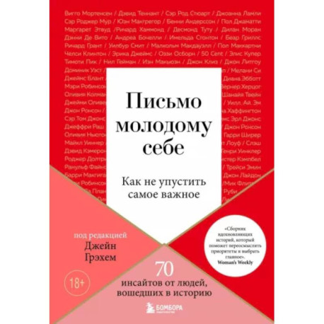 Письмо молодому себе. Как не упустить самое важное. 70 инсайтов от людей, вошедших в историю