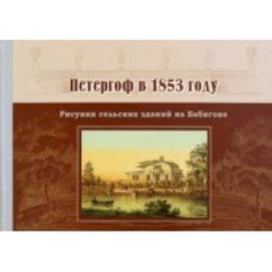 Петергоф в 1853 году. Рисунки сельских зданий на Бабигоне