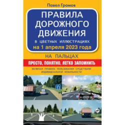 Правила дорожного движения на пальцах: просто, понятно, легко запомнить на 1 апреля 2023 года. Включая правила