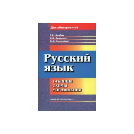 Русский язык. Таблицы, схемы, упражнения