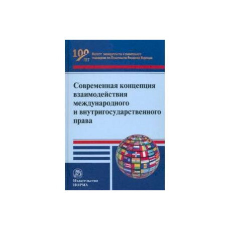 Современная концепция взаимодействия международного и внутригосударственного права