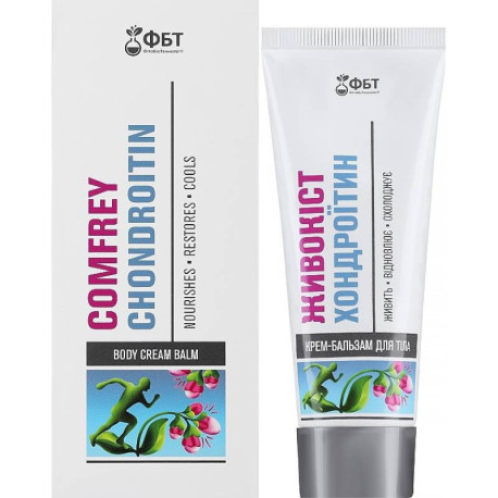 Крем-бальзам для тела Живокост Хондроитин, 75 мл