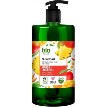 Bio Naturell Крем-мыло Манго и ананас, 946 мл