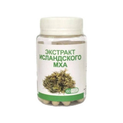Экстракт исландского мха, 60 капсул по 400 мг